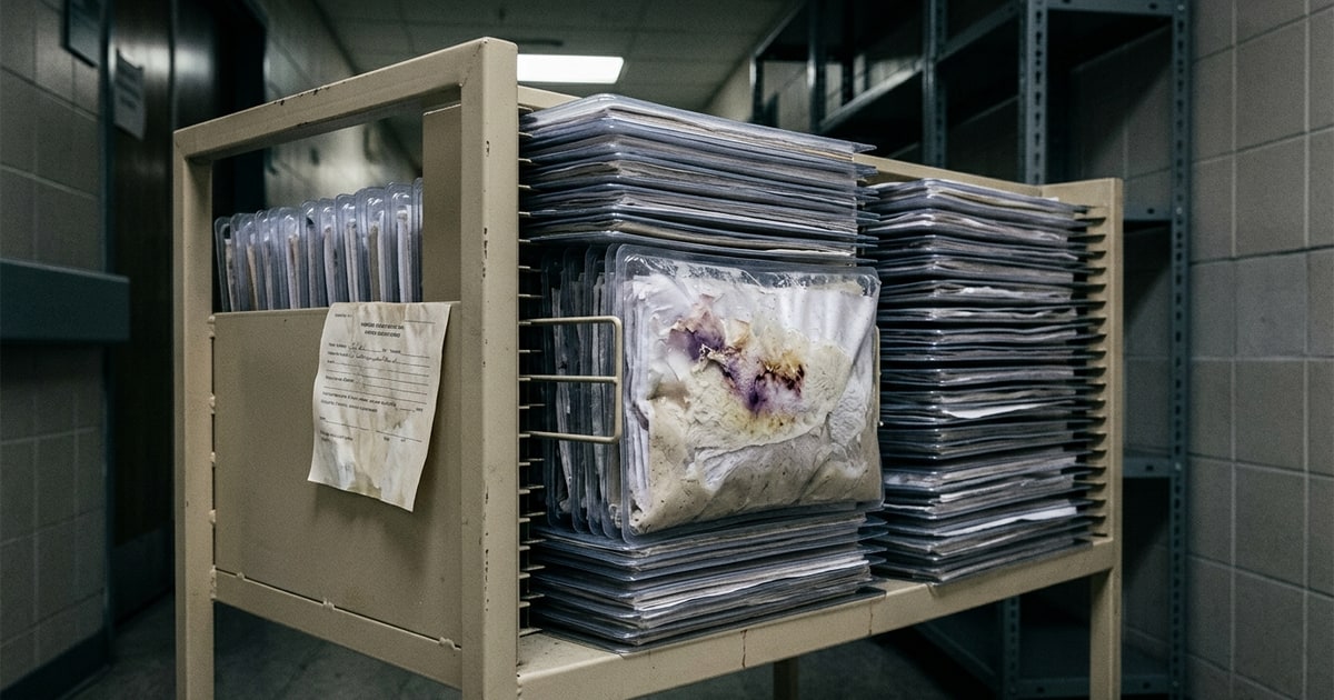 Austere editorial image representing the Pressure Systems edition “Uninsurable Floods, Psilocybin, and Climate Catastrophe”.