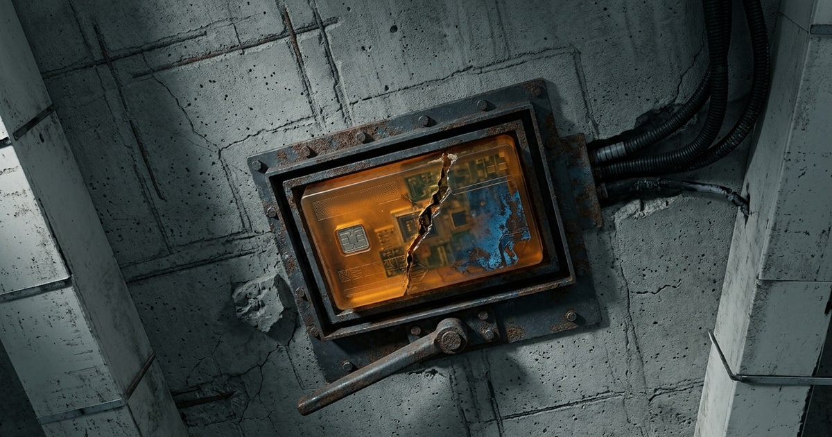 Austere editorial image representing the Pressure Systems edition “Dismantled Rules, Corporate IPOs, and Exported Biometrics”.