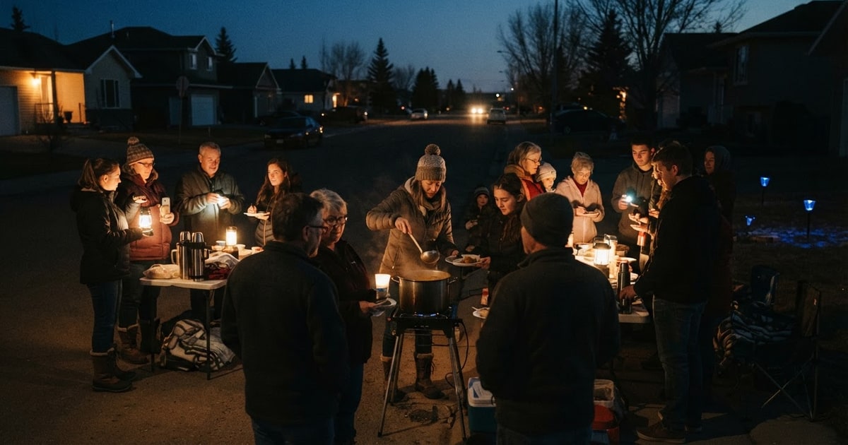 Austere editorial image representing the Pressure Systems edition “Alberta Oilsands Pipelines and Christian Nationalism Fuel Separation Push”.