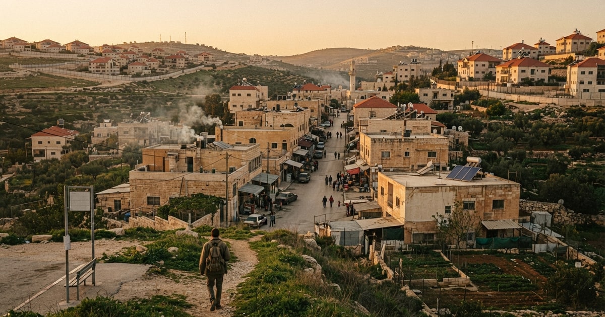 Austere editorial image representing the Pressure Systems edition “Mossad Failures and West Bank Annexation Strain Israeli State”.