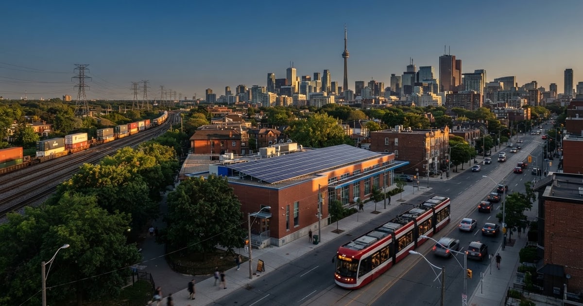 Austere editorial image representing the Pressure Systems edition “Global Investors Gather in Toronto for Canadian Energy Push”.