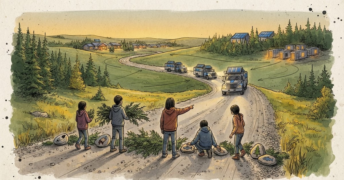 Austere editorial image representing the Pressure Systems edition “Why The EU Wants Canada”.